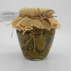 Kappertjes op azijn uit Campania zuid Italië