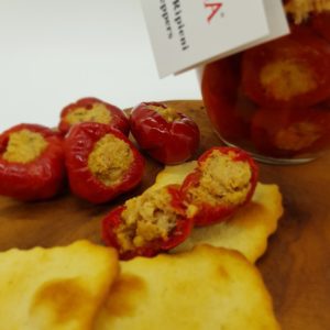 Gevulde pepers met tonijn uit zuid italie 1