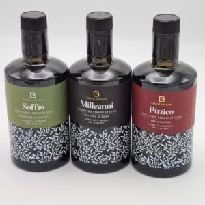 Olijfolie pakket met 3 extra vergine olijfolies uit Puglia