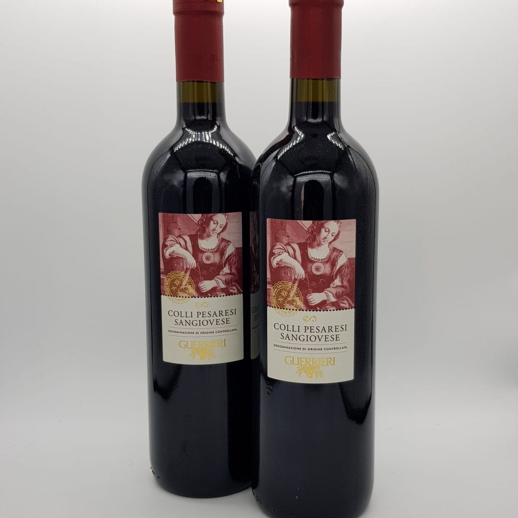 Colli Pesaresi Sangiovese DOC Riserva top rode wijn uit Le Marche Italië