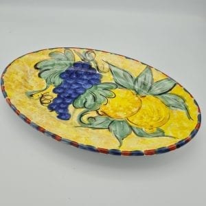 Siciliaans keramiek schaal van 35 cm