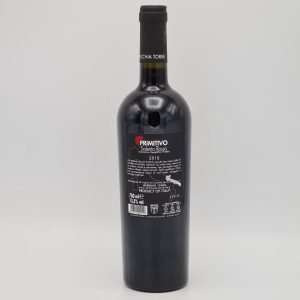 Primitivo rode wijn uit Puglia van Vecchia Torre een aanrader 2