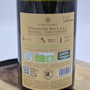 Torre zambra poggio salaia pecorino wijn uit Abruzzo 3